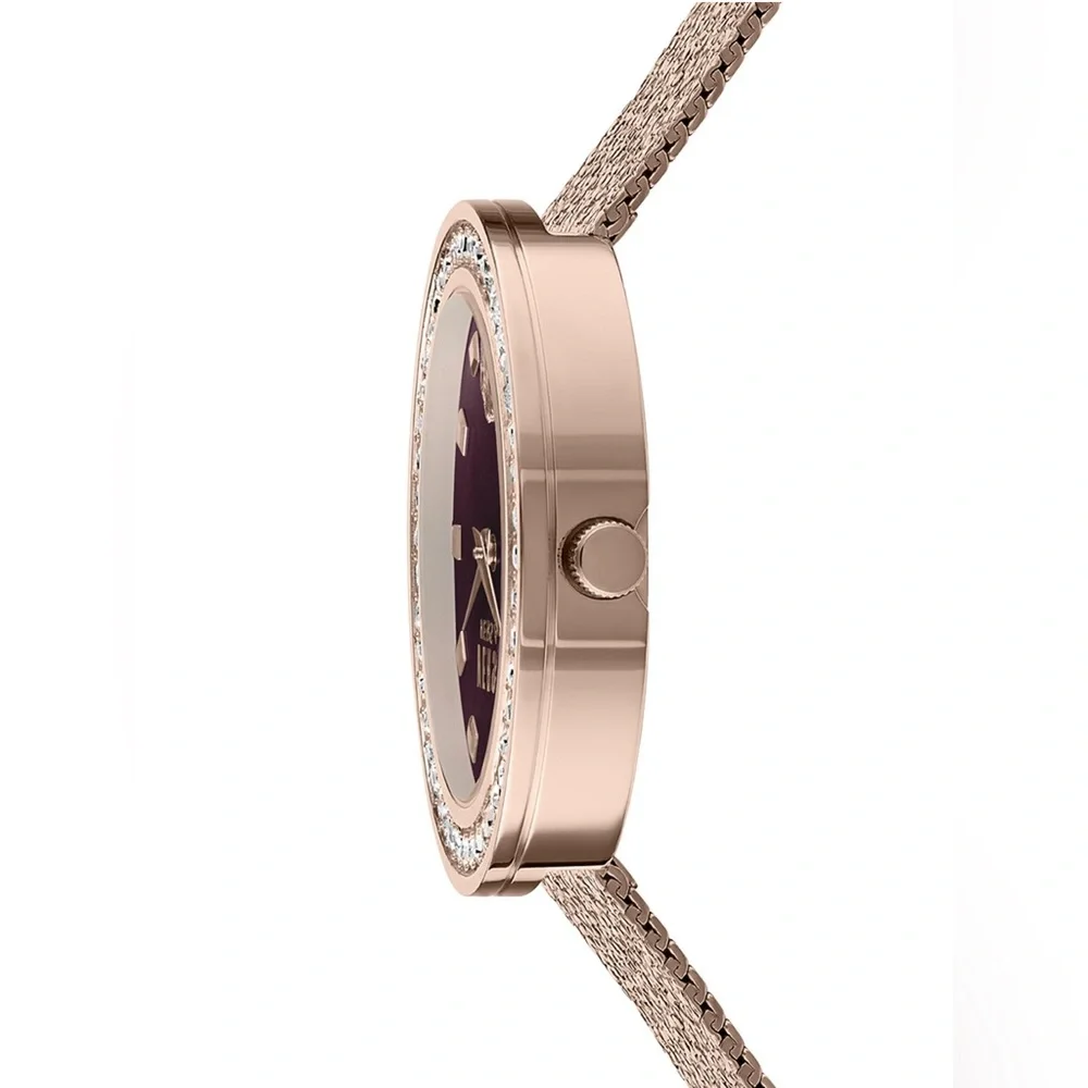 Carnaby Street Crystal 38MM Stainless Steel & Crystal Mesh Bracelet Watch
